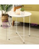 Кръгла сгъваема масичка за тераса балкон